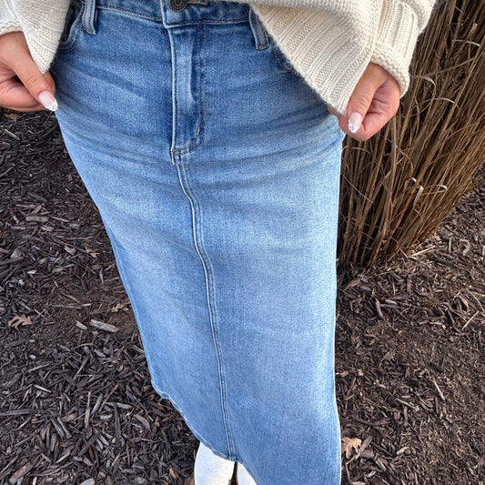 Peyton Denim Skirt