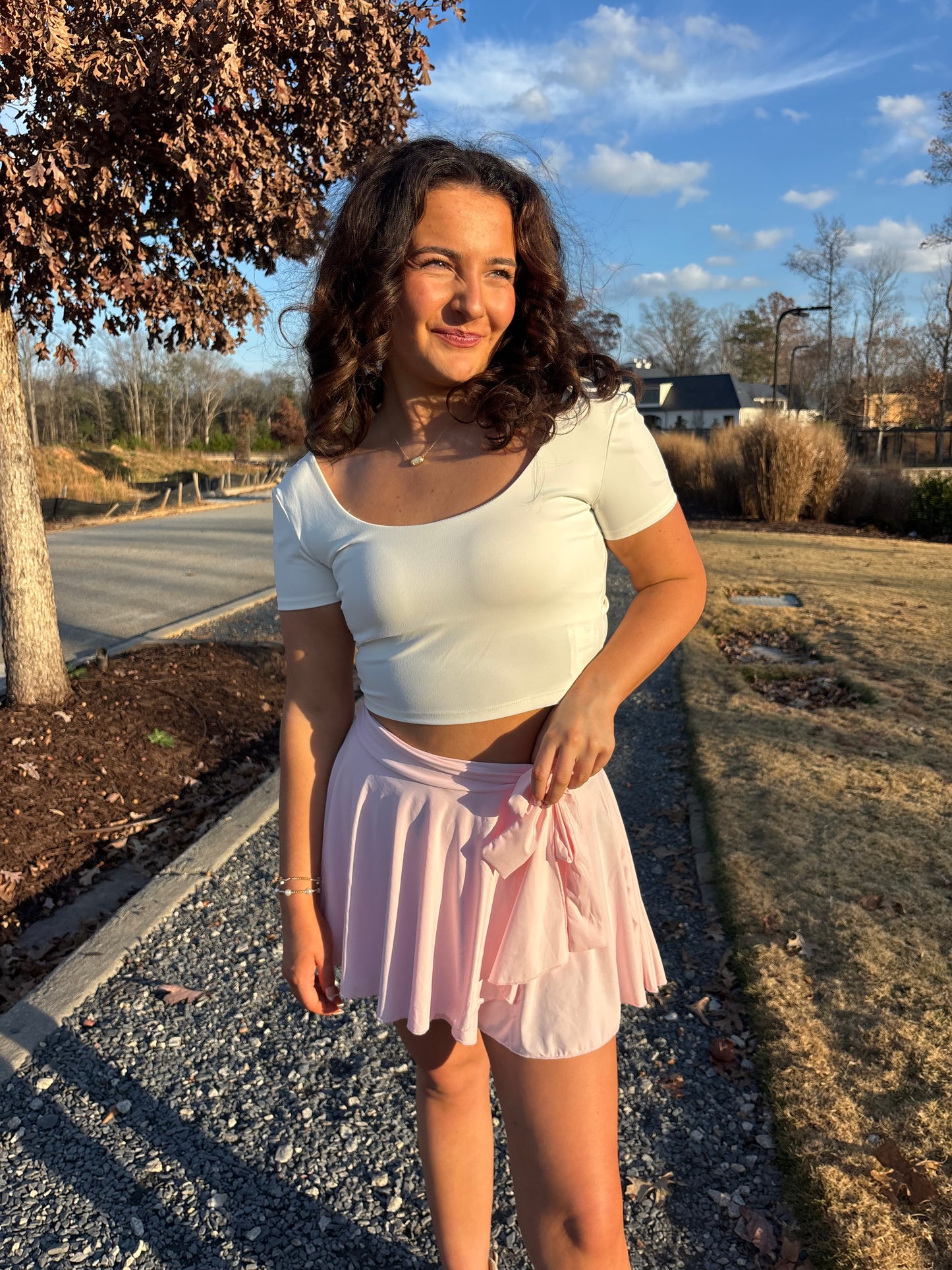 Ballerina Athletic Wrap Skirt