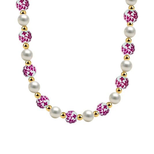 Choker Peach Blossom Bara Necklace