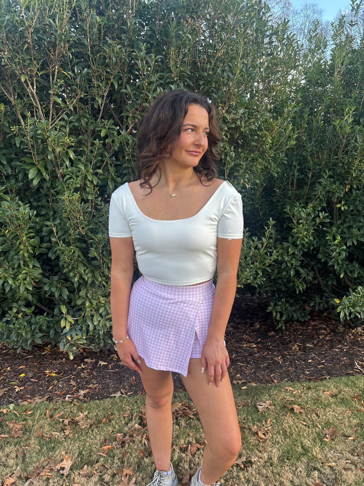 Pinky Athletic Skirt