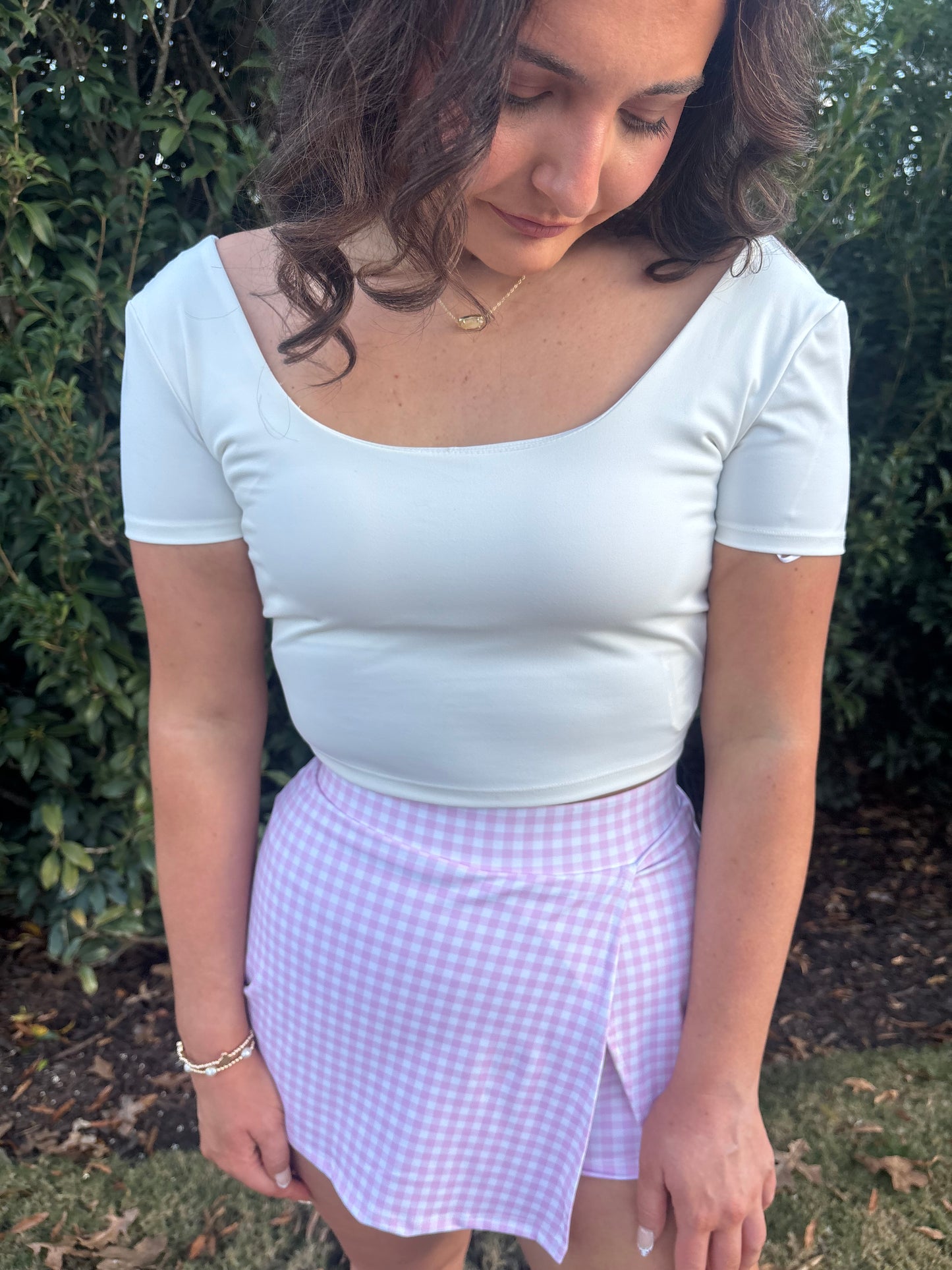 Pinky Athletic Skirt